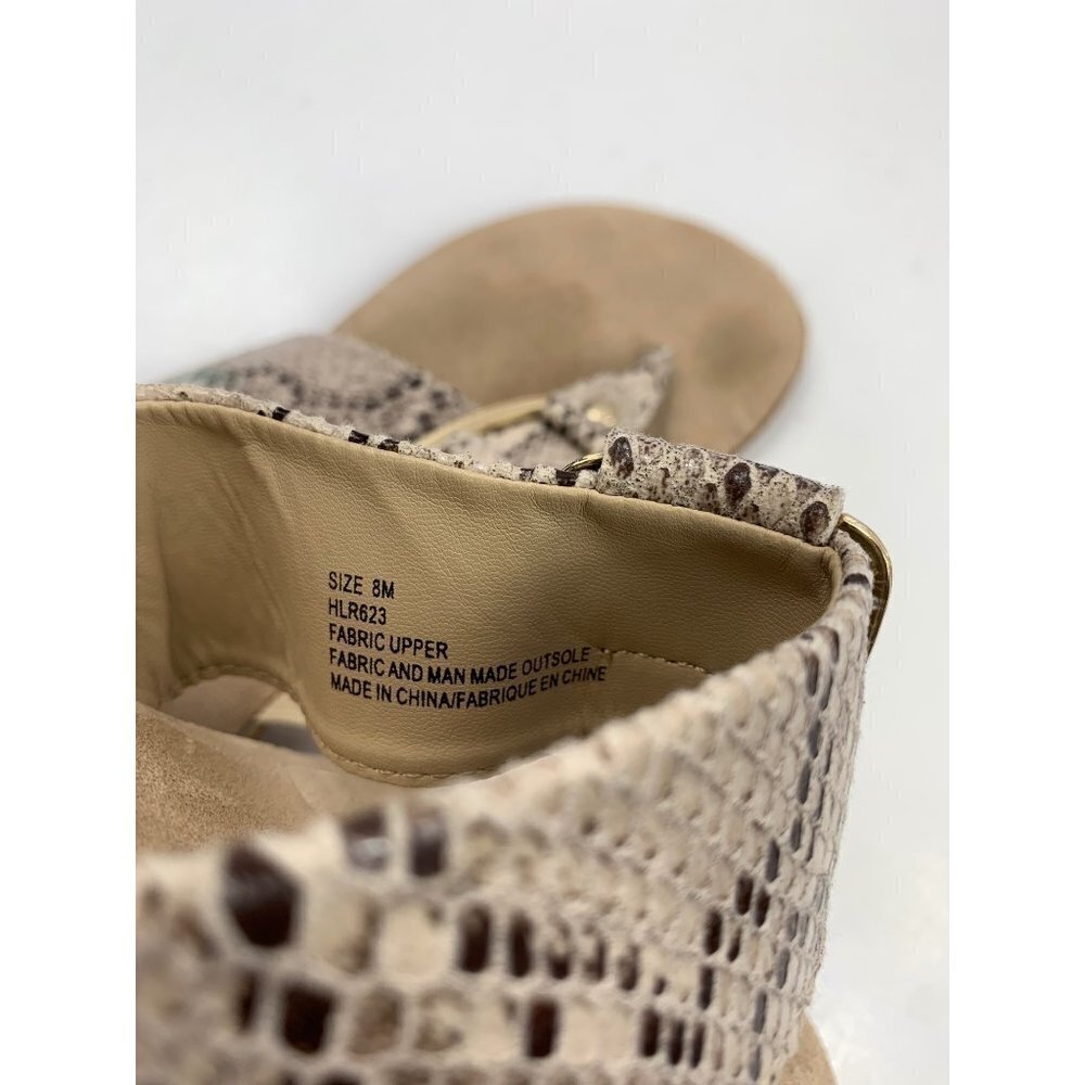 DB Established 1962 Women's Snake Print Sandals - Picture 5 of 6